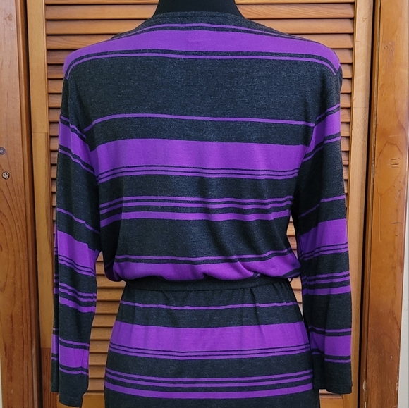 NWT Old Navy Women's Stripe Dress Size Large - Picture 5 of 9